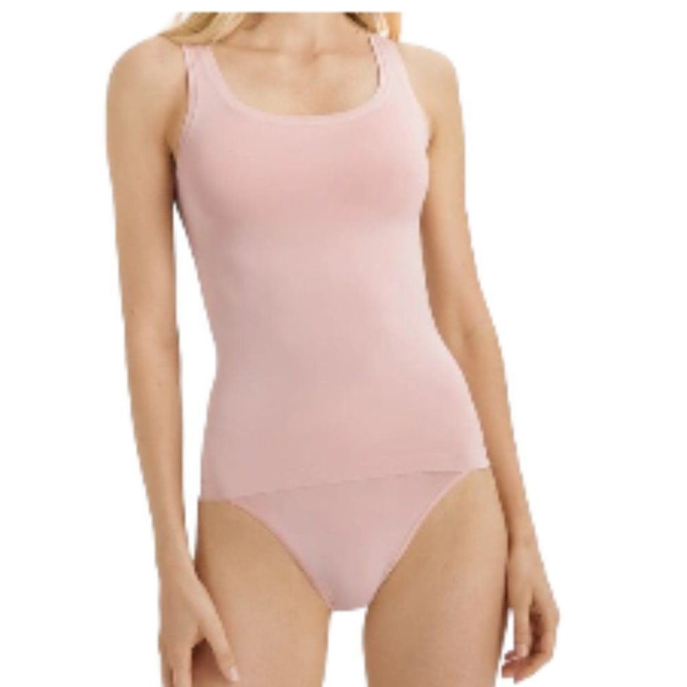 Hanro Touch Feeling Tank 071814 Almond Flower XS NWT
